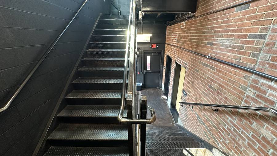 Head up the East Stairwell